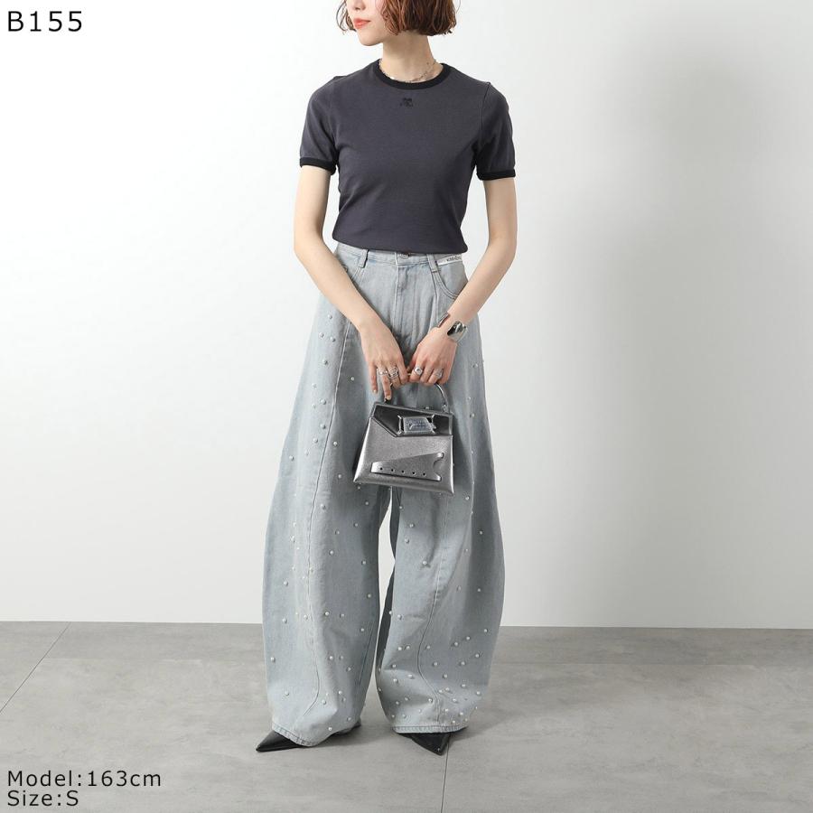 courreges（クレージュ） Tシャツ SIGNATURE CONTRAST T-SHIRT