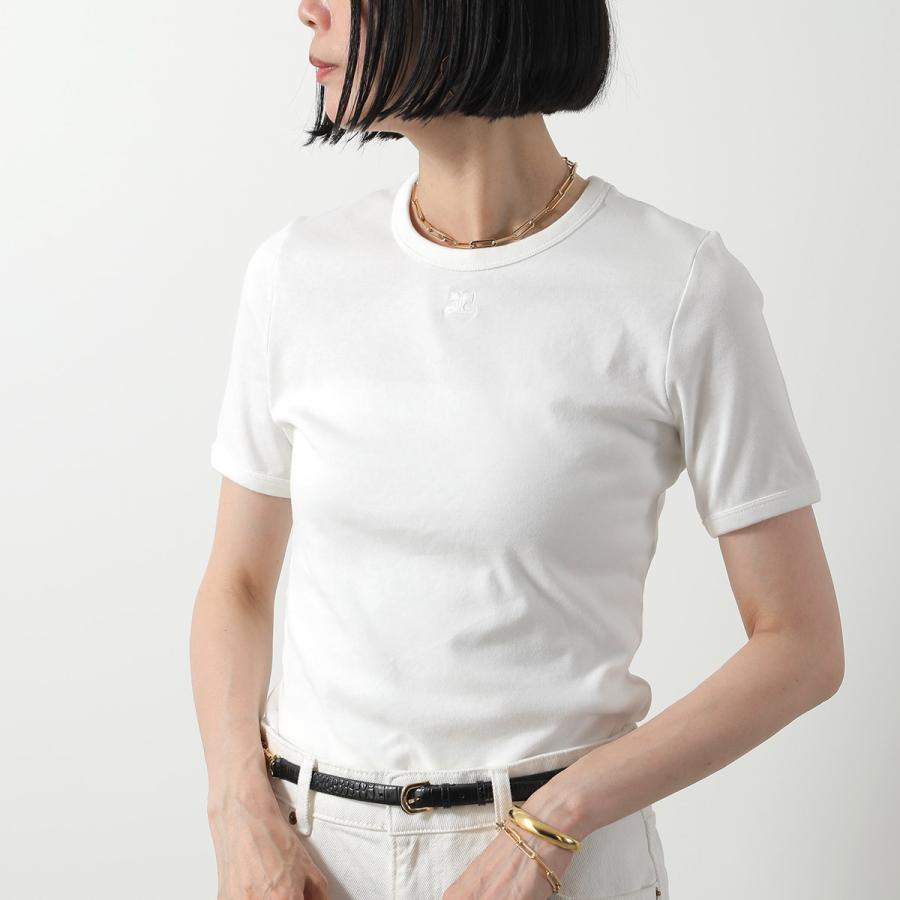 courreges（クレージュ） Tシャツ SIGNATURE CONTRAST T-SHIRT