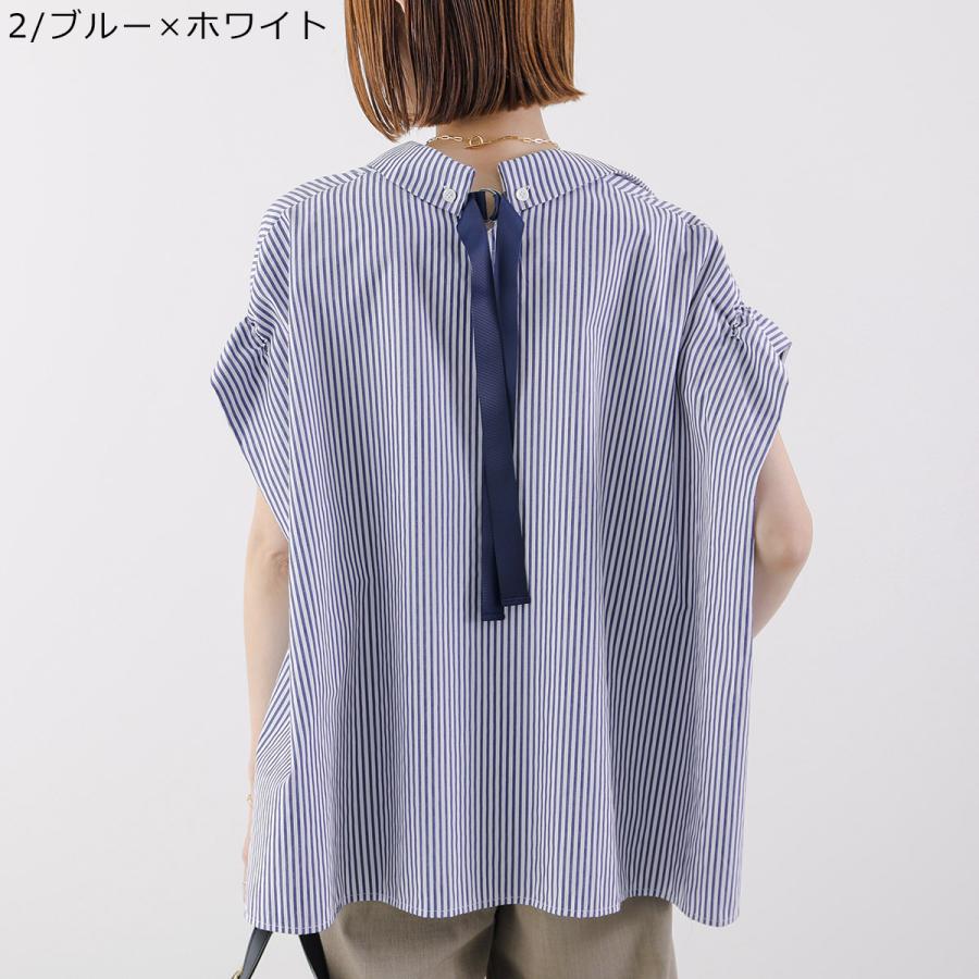 HERENCIA（ヘレンチア） ブラウス Back ribbon blouse H425134