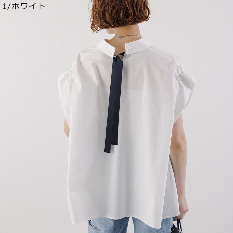 HERENCIA（ヘレンチア） ブラウス Back ribbon blouse H425134