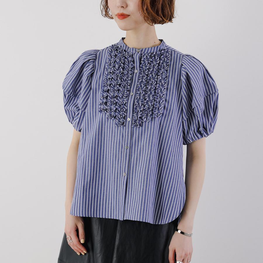 Marilyn Moon（マリリンムーン） ブラウス modern tuck frill volume