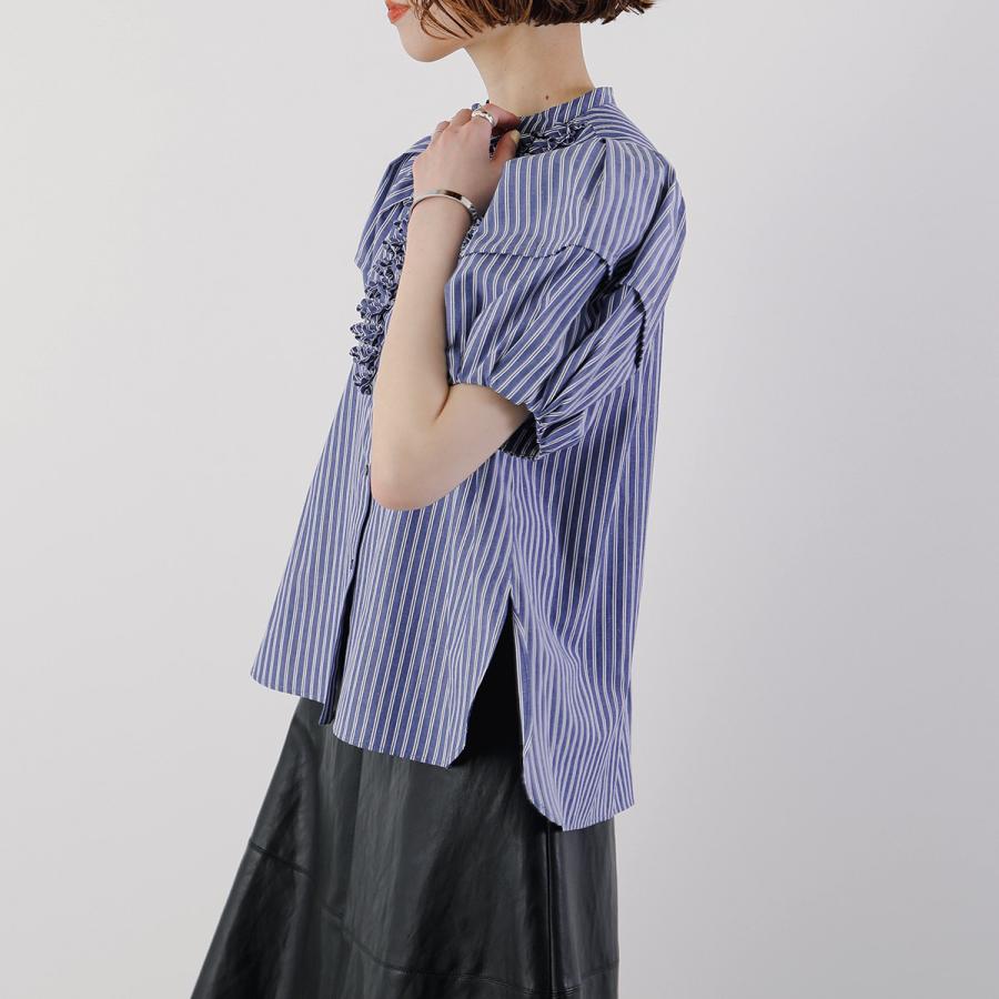 Marilyn Moon（マリリンムーン） ブラウス modern tuck frill volume
