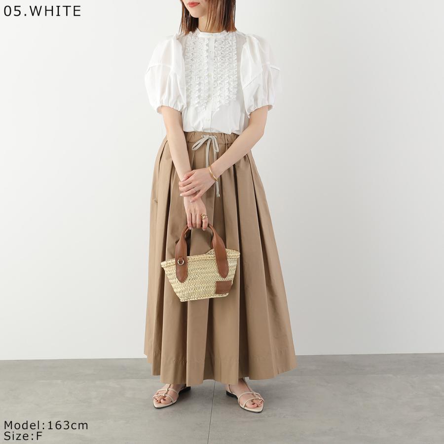 Marilyn Moon（マリリンムーン） ブラウス modern tuck frill volume