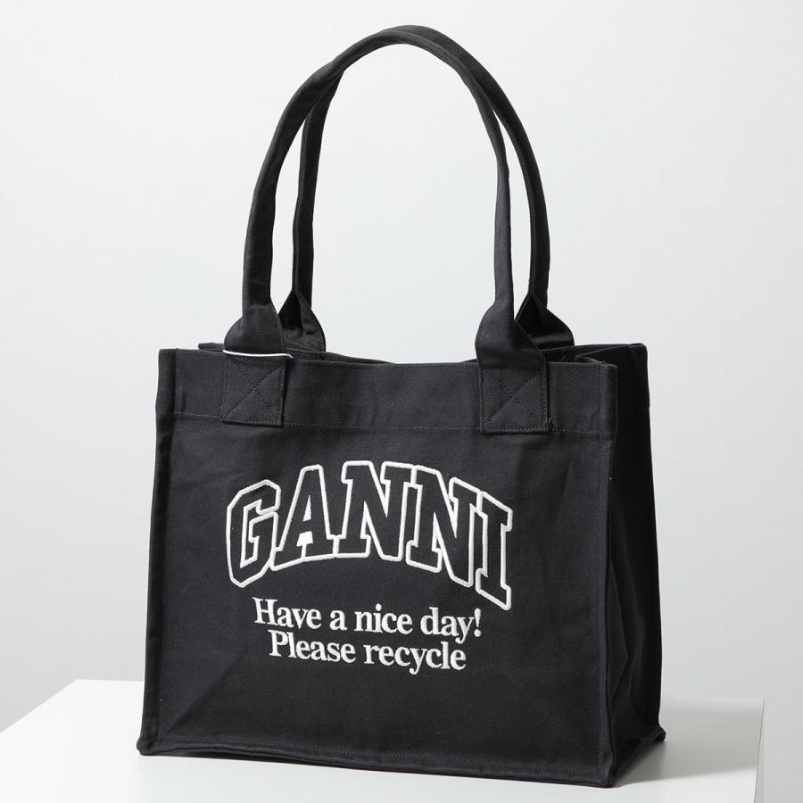 大人気！GANNI トロピカルプリント トートバッグ 2025年最新】GANNI レディース トートバッグの人気アイテム