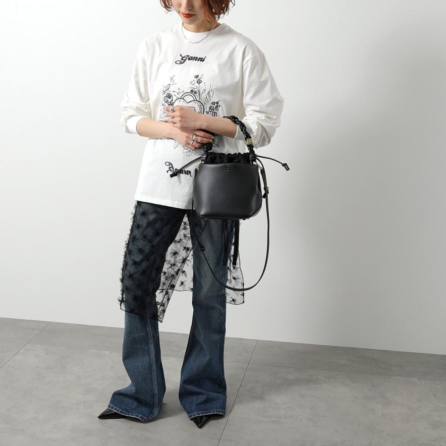 GANNI ガニー ハンドバッグ Bou Bucket Bag A6934 5894 GANNI ガニー ハンドバッグ Bou Bucket Bag A6934 5894