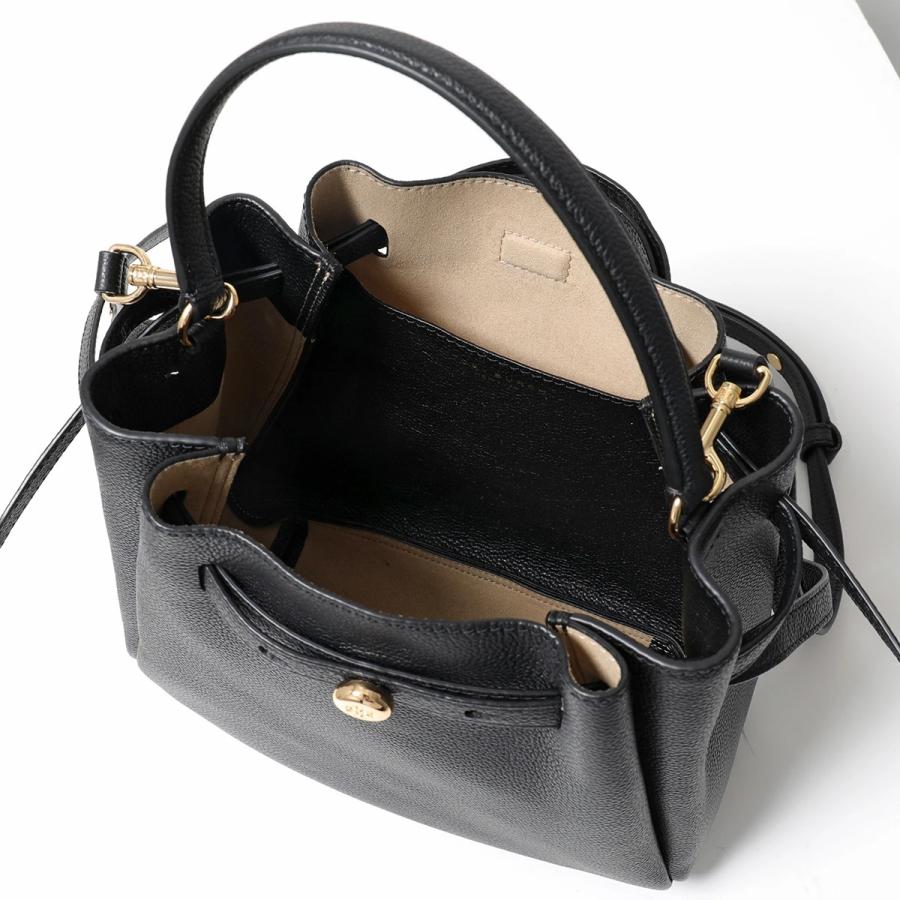 TORY BURCH トリーバーチ ハンドバッグ ROMY PEBBLED BUKET BAG ロミー バケットバッグ 166982 レディース ショルダーバッグ 鞄の画像