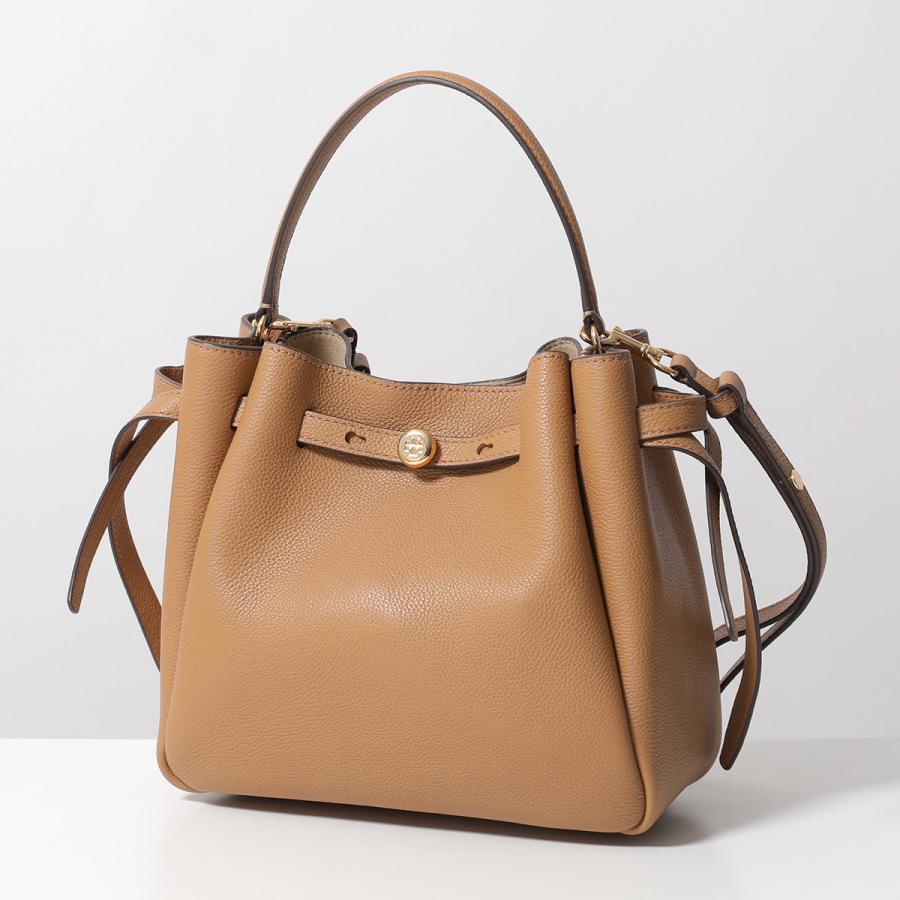 TORY BURCH トリーバーチ ハンドバッグ ROMY PEBBLED BUKET BAG TORY BURCH トリーバーチ ハンドバッグ ROMY PEBBLED BUKET BAG