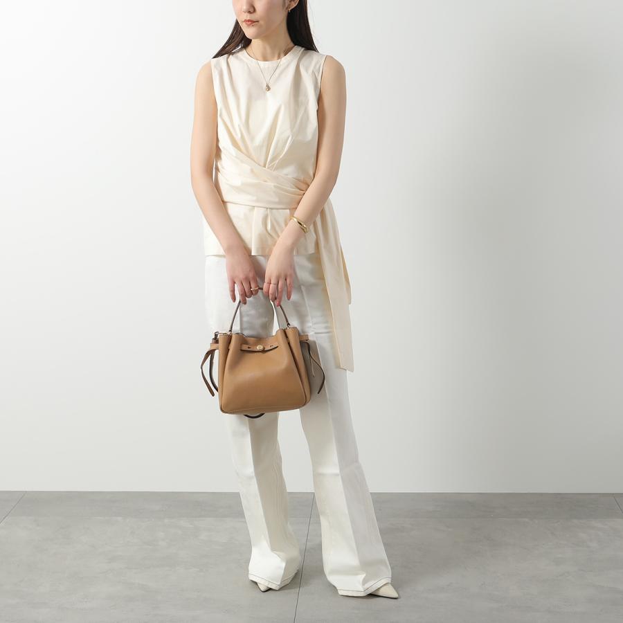 TORY BURCH トリーバーチ ハンドバッグ ROMY PEBBLED BUKET BAG TORY BURCH トリーバーチ ハンドバッグ ROMY PEBBLED BUKET BAG