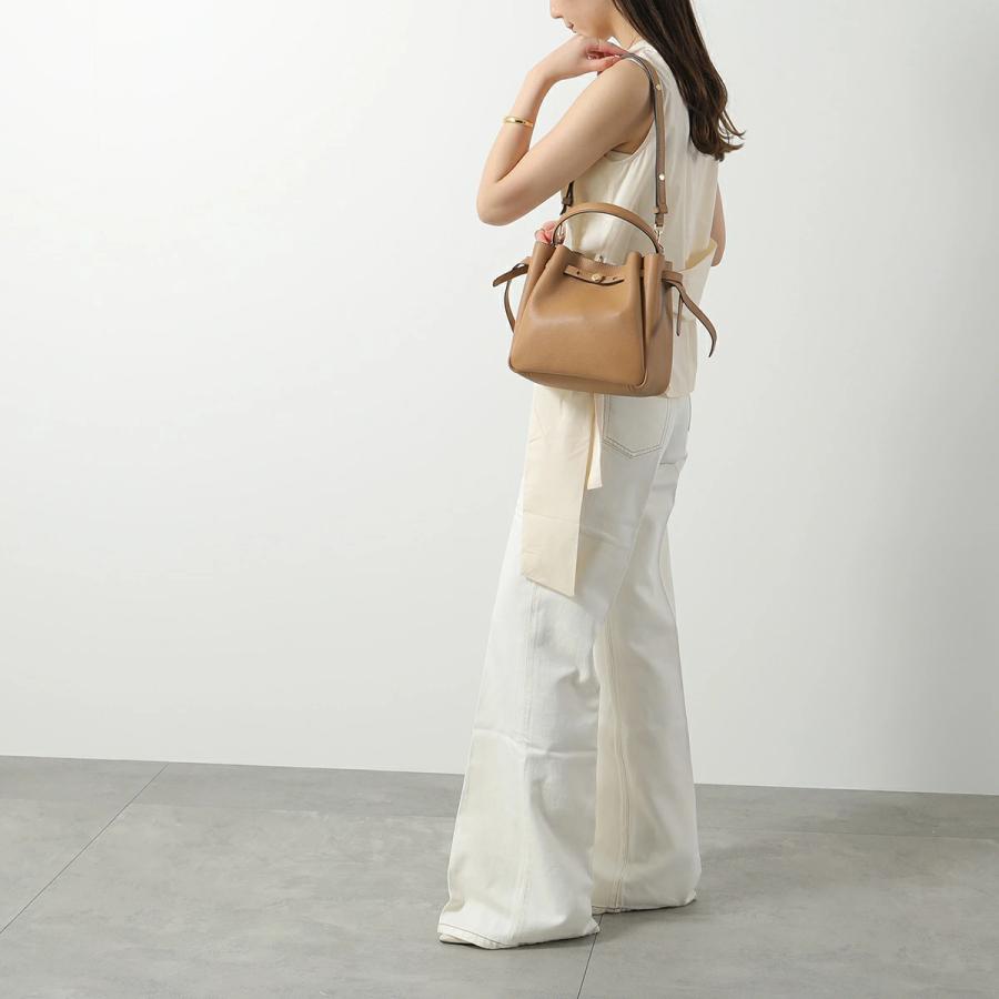 TORY BURCH トリーバーチ ハンドバッグ ROMY PEBBLED BUKET BAG ロミー バケットバッグ 166982 レディース ショルダーバッグ 鞄の画像