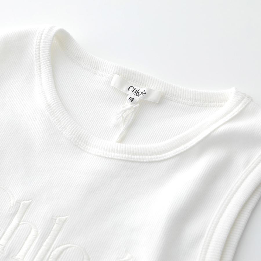Chloe（クロエ） Chloe kids キッズ リブ タンクトップ C20482