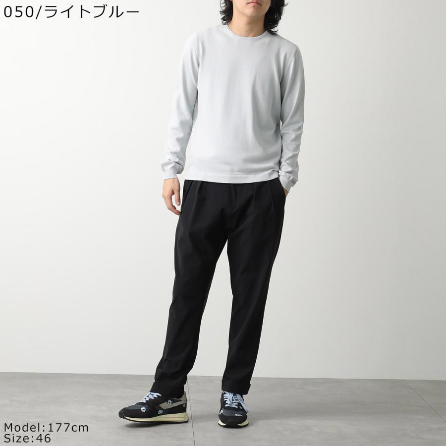 GRAN SASSO グランサッソ ニット 58136 18120 メンズ セーター コットン クルーネック 12ゲージ 長袖 カラー6色_10