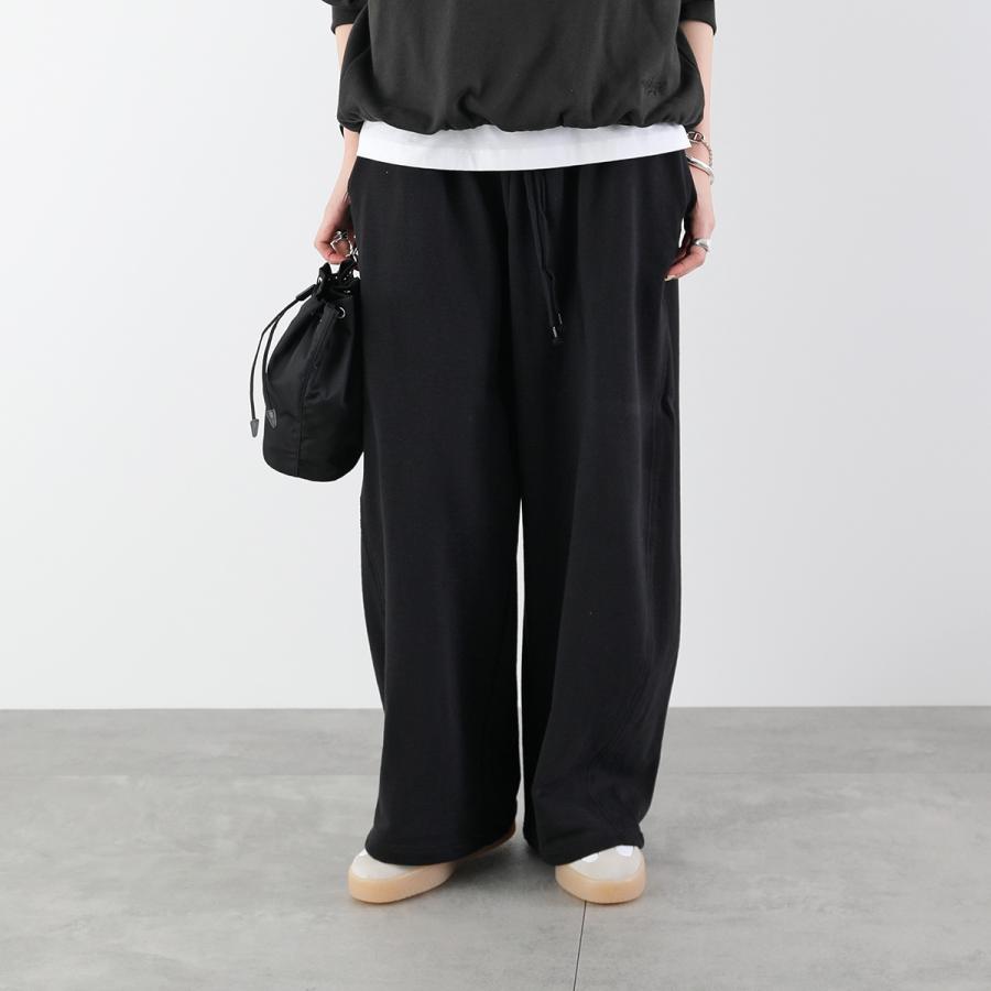 【国内入手困難】DEMIK EXCLUSIVE 黒 フレアスウェットパンツ cloche（クロッシェ） クロシェ スウェットパンツ 542-86535 552-86535
