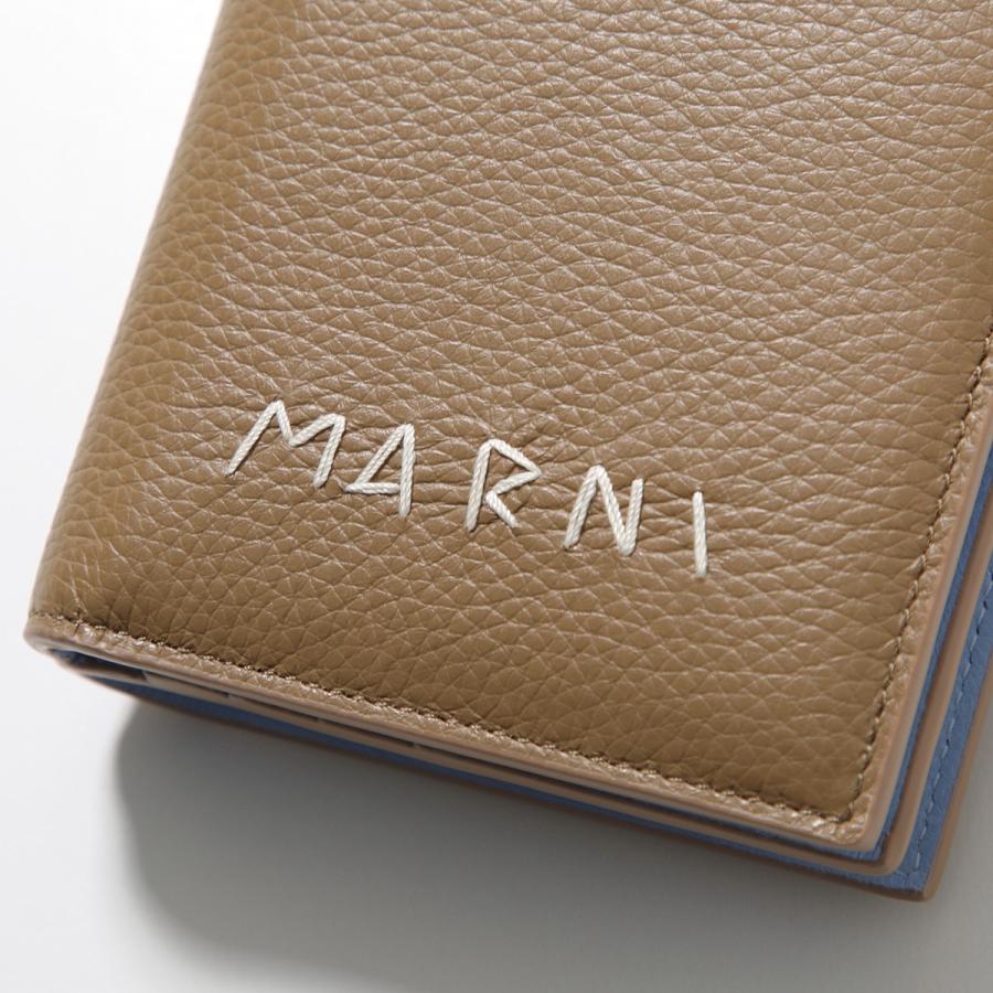 MARNI（マルニ） 二つ折り財布 PFMO0107U0 P6533 レディース レザー