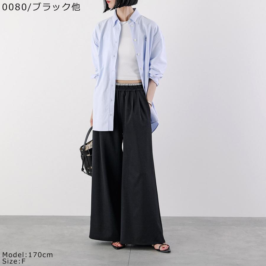 MONiLE モニーレ ワイドパンツ 002749 レディース ダブルウエスト