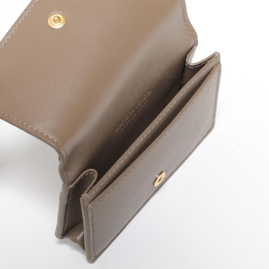 良品◇ボッテガヴェネタ カードケース 名刺入れ ベージュ イントレチャート BOTTEGA VENETA（ボッテガ・ヴェネタ） カードケース 814091 VCPP3
