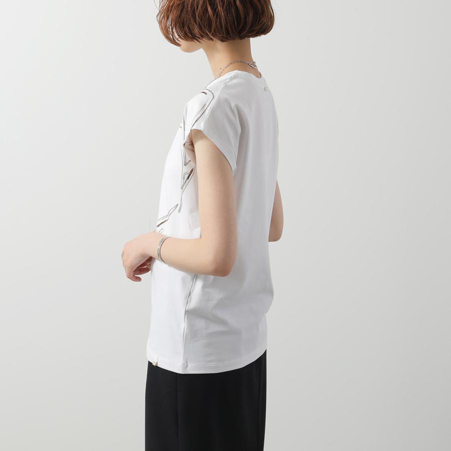 新品タグ付き　Hernoヘルノ　ロゴTシャツ　ホワイト　IT44(13号LL) 新品タグ付き Hernoヘルノ ロゴTシャツ ホワイト IT44(13号LL