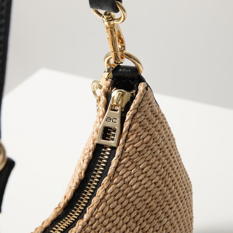 andrea cardone アンドレアカルドネ ショルダーバッグ rafia Leather