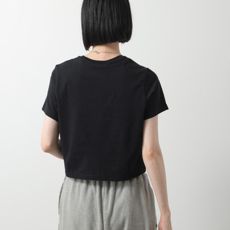 メゾン キツネ MAISON KITSUNE  Tシャツ レディース フォックスヘッド パッチ ショートスリーブシャツ レギュラー クルーネック 半袖 LW00105KJ0008 0001 lw00105kj00080001_6.jpg