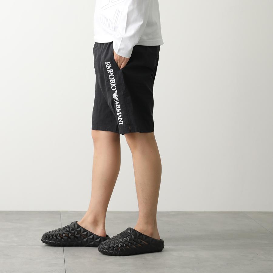 新品タグ付き　エンポリオアルマーニ　スイムウェア　水着　メンズ　ショーツ　黒　L EMPORIO ARMANI エンポリオアルマーニ スイムショーツ BERMUDA