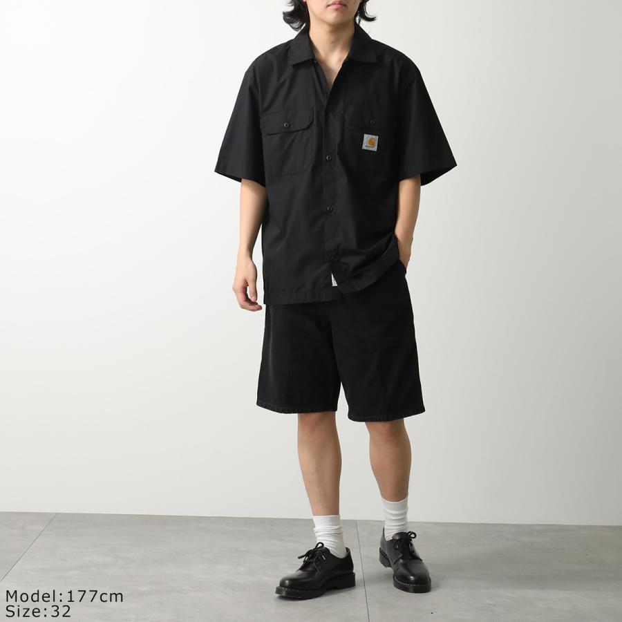 新品 カーハートWIP シングルニーショーツ W30黒 ハーフパンツ ブラック Carhartt（カーハート） Carhartt WIP ハーフパンツ SINGLE KNEE SHORT
