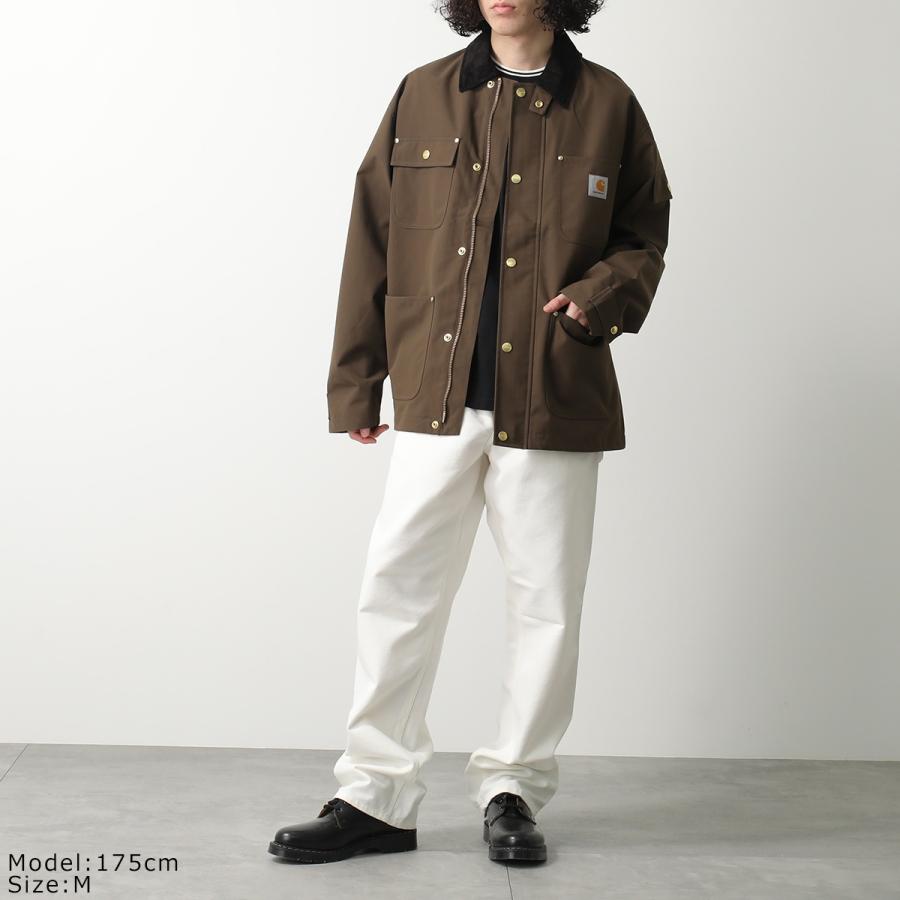 90's carhartt カーハート　ラベルロゴ　襟付き　ナイロンジャケット 大人気】90s USA製 Carhartt カーハート ナイロンジャケット L