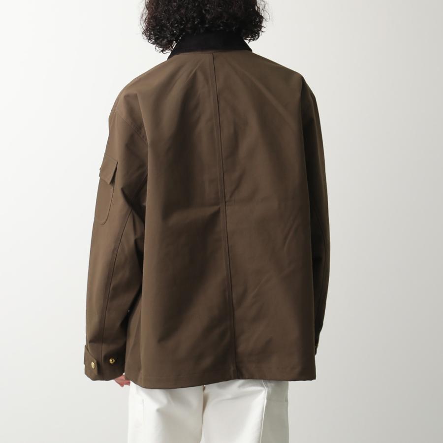 Carhartt WIP カーハート ナイロンジャケット CLAPTON JACKET クラプトン I034424 メンズ コーチジャケット コーデュロイ スクエアラベル カラー2色の画像