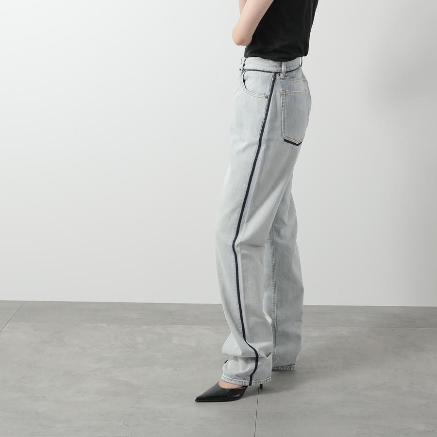 【新品未使用】メゾンマルジェラ 22ss ストレートデニムパンツ ライトグレー Maison Margiela（メゾンマルジェラ） ジーンズ S51LA0173 S30870