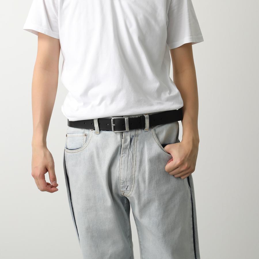 マルジェラ　ベルト　グレー MM6 エムエムシックス メゾンマルジェラ ベルト SA6TP0025 P8397