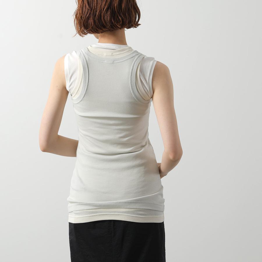 ジルサンダー + プラス ベスト ニット ジレ コットン 36 XXS 白 Jil Sander ニットベスト | ホワイト | FARFETCH JP