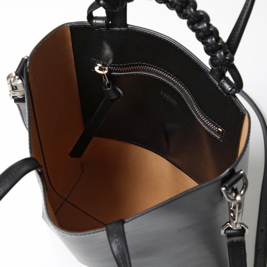Sagan Vienna サガン ヴィエンナ トートバッグ PAZAR TOTE NANO M_01N M_01NL レディース レザー メタリック 2way ショルダーバッグ 鞄 カラー2色の画像