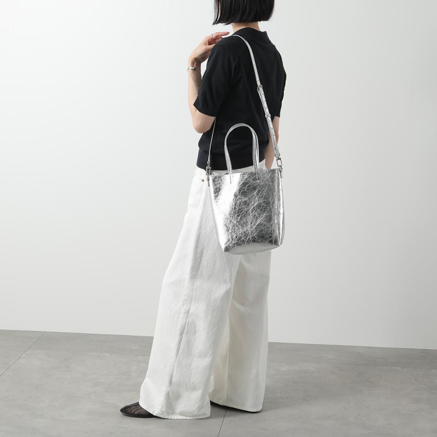 Sagan Vienna サガン ヴィエンナ トートバッグ PAZAR TOTE NANO M_01N M_01NL レディース レザー メタリック 2way ショルダーバッグ 鞄 カラー2色の画像