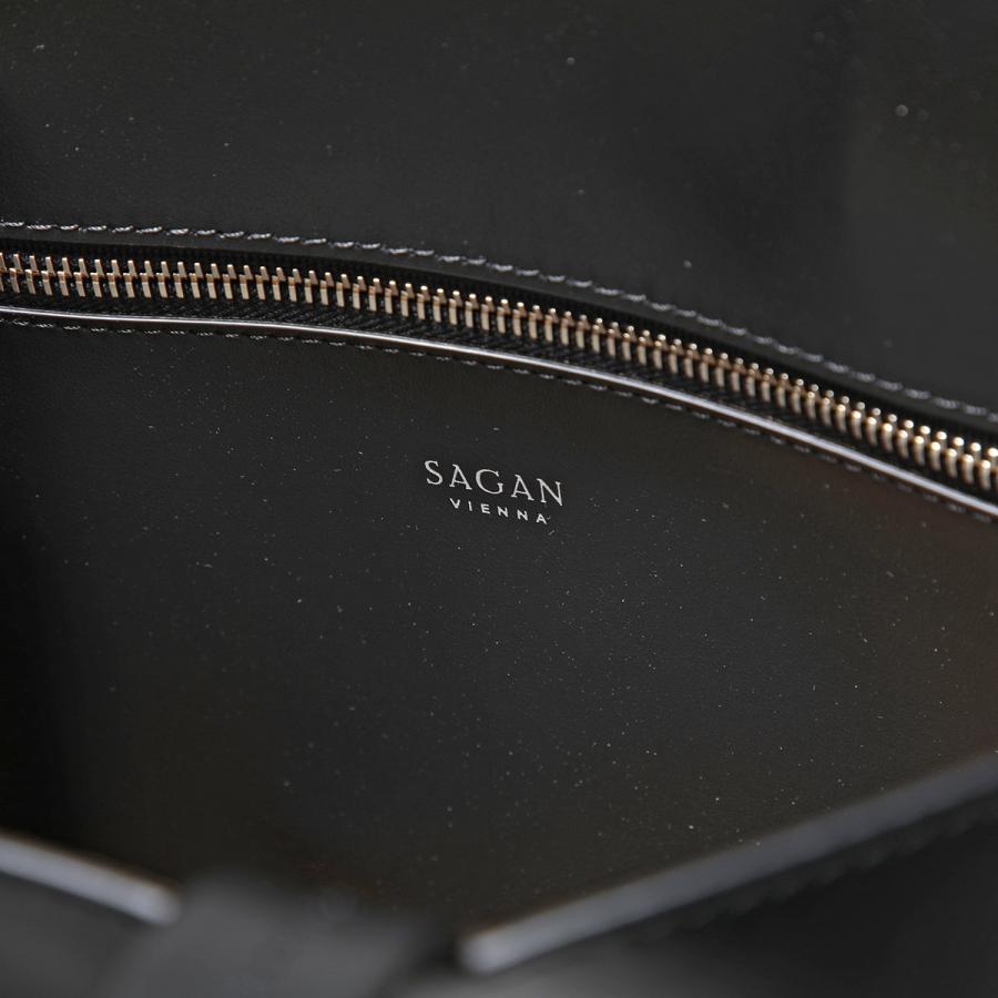 Sagan Vienna サガン ヴィエンナ トートバッグ PAZAR BOOK TOTE パザー M_01P メンズ レディース レザー ブックトート 縦型 A4 鞄の画像