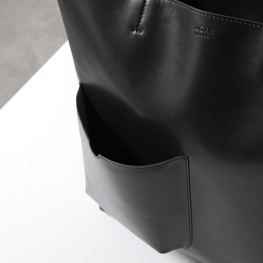 Sagan Vienna サガン ヴィエンナ トートバッグ PAZAR BOOK TOTE パザー M_01P メンズ レディース レザー ブックトート 縦型 A4 鞄の画像