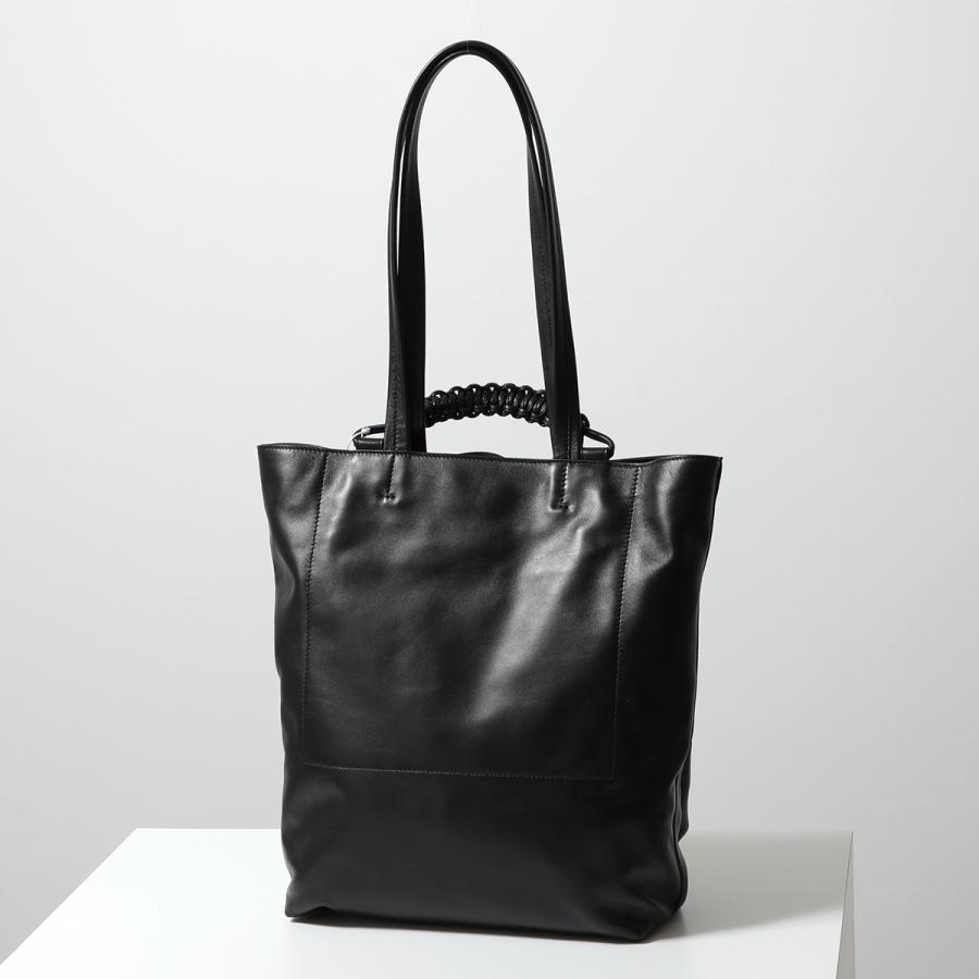 Sagan Vienna サガン ヴィエンナ トートバッグ PAZAR BOOK TOTE PACKABLE M_01PL メンズ レディース ラムレザー ブックトート 縦型 A4 鞄 BLACKの画像