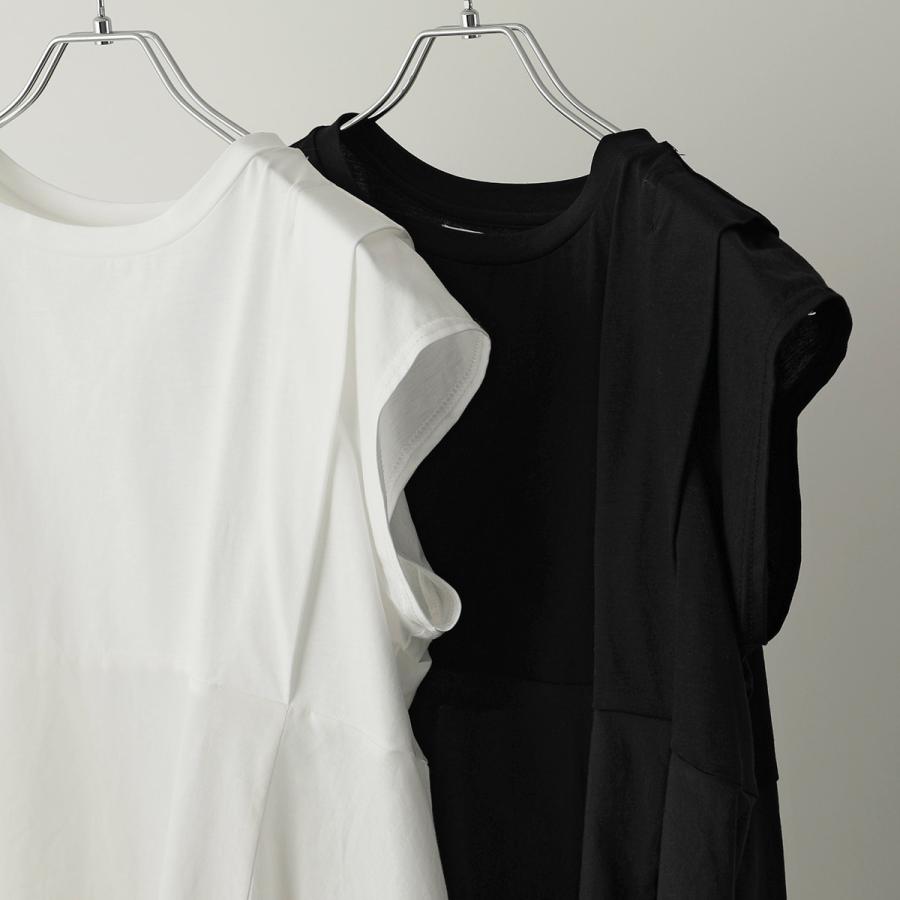 HERENCIA（ヘレンチア） フレンチスリーブ ブラウス Tulle docking 
