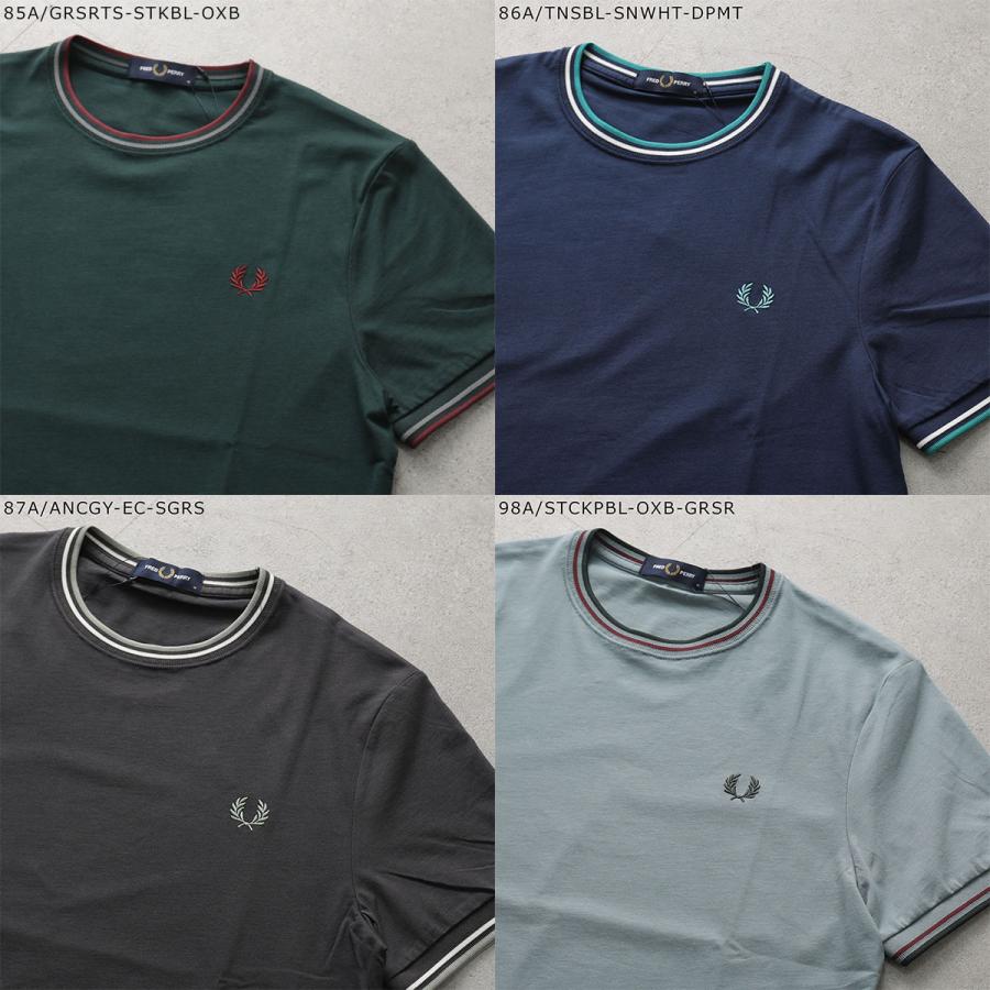 FRED PERRY（フレッドペリー） Tシャツ TWIN TIPPED T-SHIRT M1588