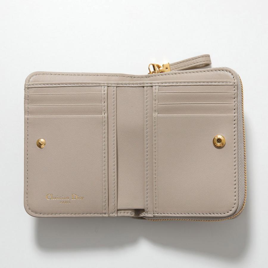 Christian Dior ディオール 二つ折り財布 Caro Scarlet カロ Christian Dior ディオール 二つ折り財布 Caro Scarlet カロ