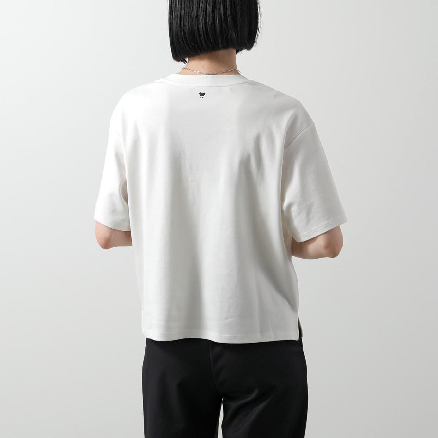マックスマーラ ウィークエンドライン Tシャツ カットソー 半袖 ロゴ 白 MAXMARA WEEKEND LINE（マックスマーラウィークエンドライン） WEEKEND