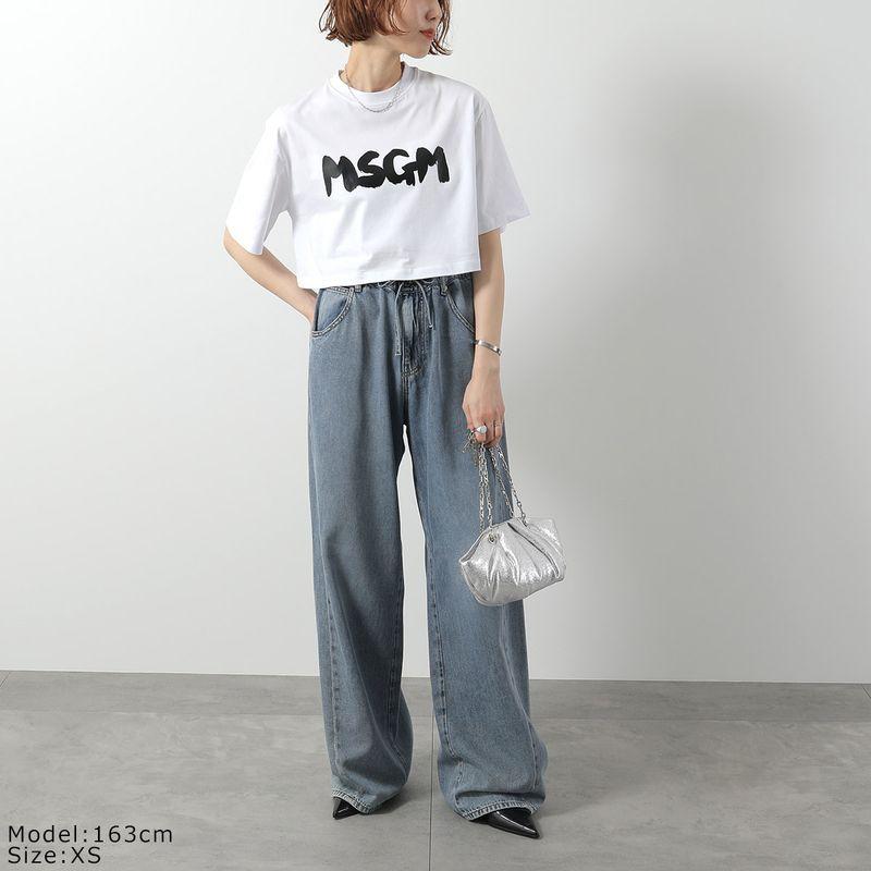 MSGM（エムエスジーエム） Tシャツ MDM100 257002 レディース 半袖