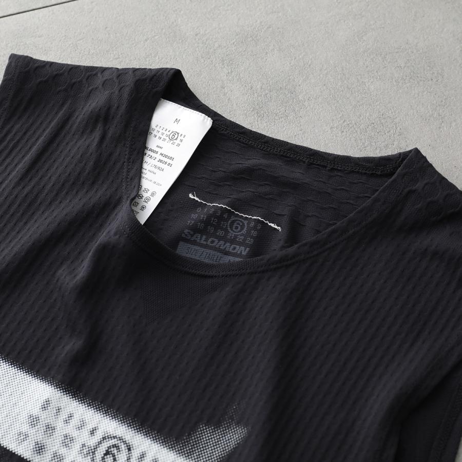 SALOMON ブラック タンクトップ XS SALOMON（サロモン） ランニングタンクトップ ノースリーブ ブラック