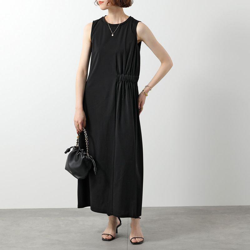 【白タグ】MaxMara ノースリーブワンピース 黒42 MAXMARA WEEKEND LINE（マックスマーラウィークエンドライン） WEEKEND