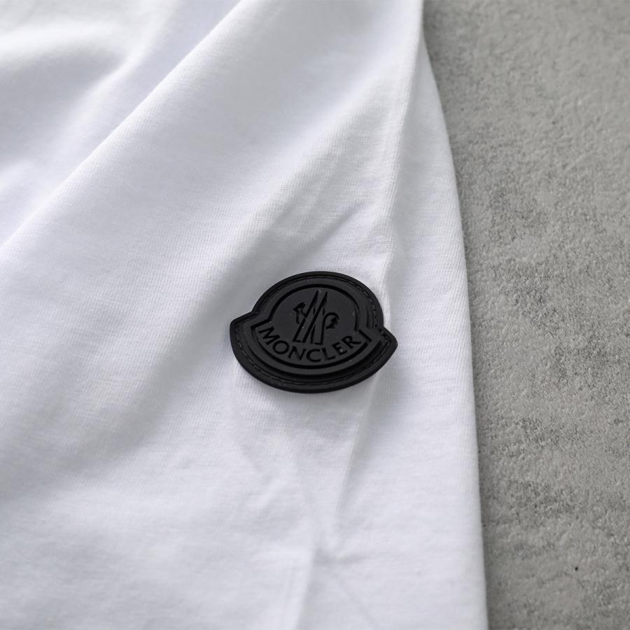 専用ページ　MONCLER ホワイト ブラック　2枚セットTシャツ MONCLER Matt Black モンクレール マットブラック Tシャツ 8C00029