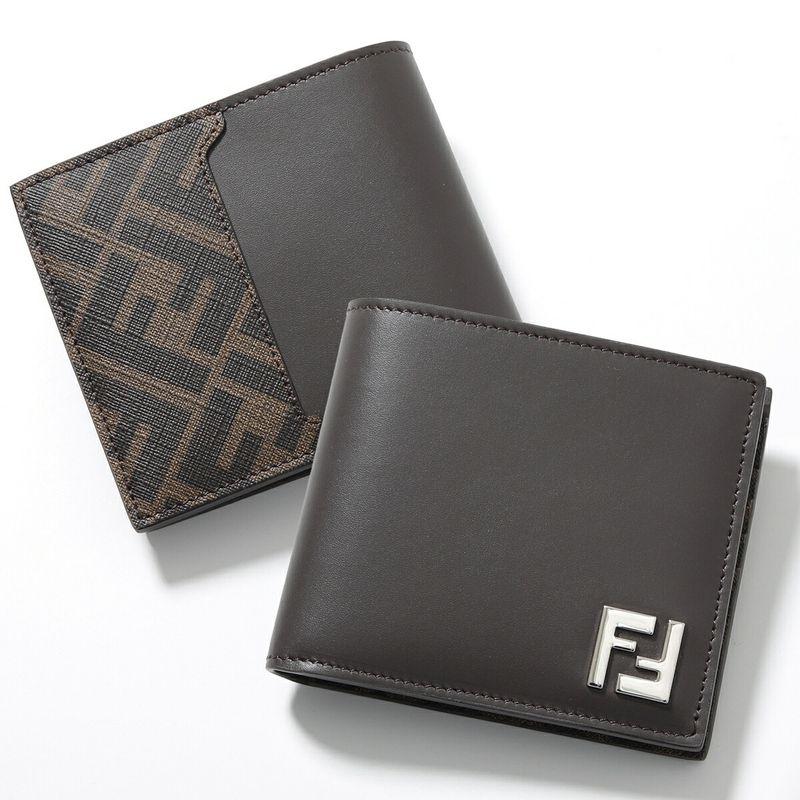 FENDI（フェンディ） 二つ折り財布 Bi-Fold Wallet 7M0356 AFF2 メンズ