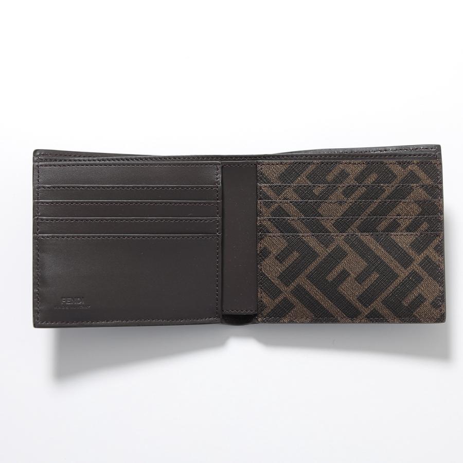 FENDI 財布 FENDI（フェンディ） 二つ折り財布 Bi-Fold Wallet 7M0356 AFF2 メンズ