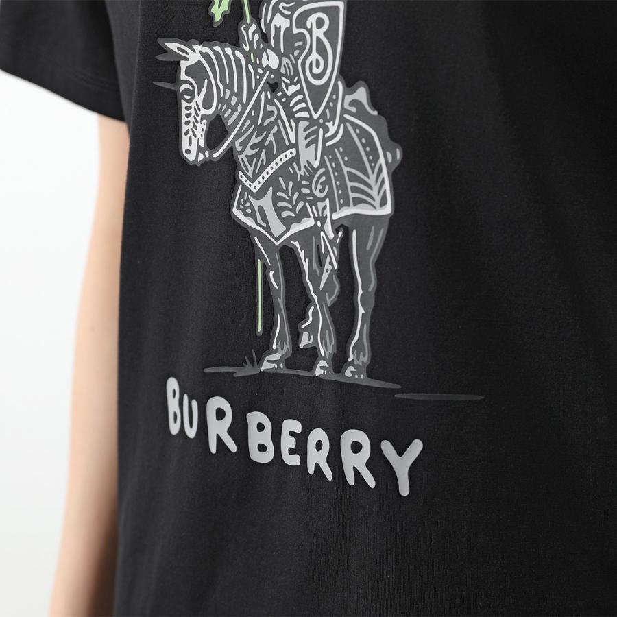 バーバリー キッズ Tシャツ 8Y 128cm ブラック ロゴ BURBERRY（バーバリー） BURBERRY KIDS キッズ 半袖 Tシャツ 8102869