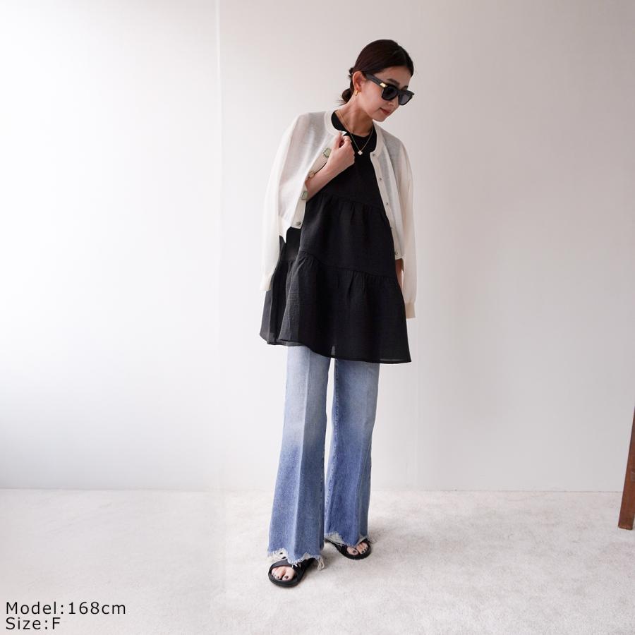 Torrazzo Donna（トラッゾドンナ） チュニック 2way tiered tunic 6251