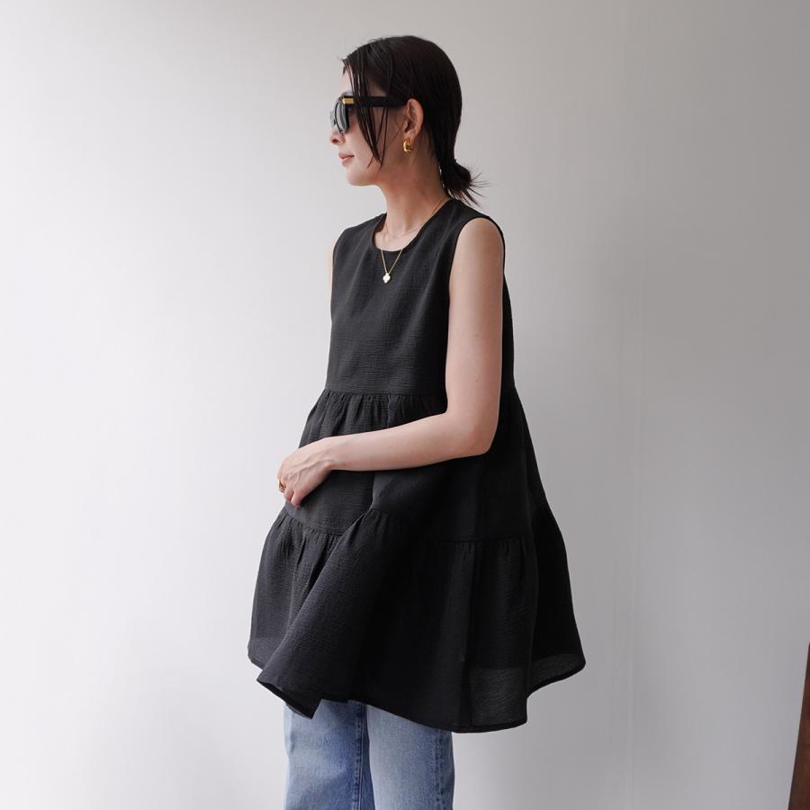 Torrazzo Donna（トラッゾドンナ） チュニック 2way tiered tunic 6251