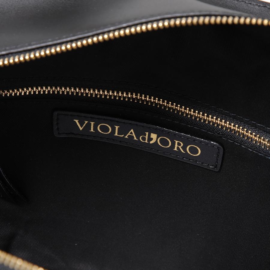 VIOLAd'ORO ヴィオラドーロ カゴバッグ MIRO ミロ V-8844 レディース アバカ レザー トートバッグ バケットバッグ 鞄の画像