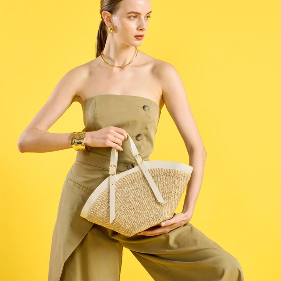 【VIOLAd'ORO】アバカレザーカゴバッグ MIRO/ V-8844 セール】 【VIOLAd'ORO】アバカレザーカゴバッグ MIRO/ V-8844