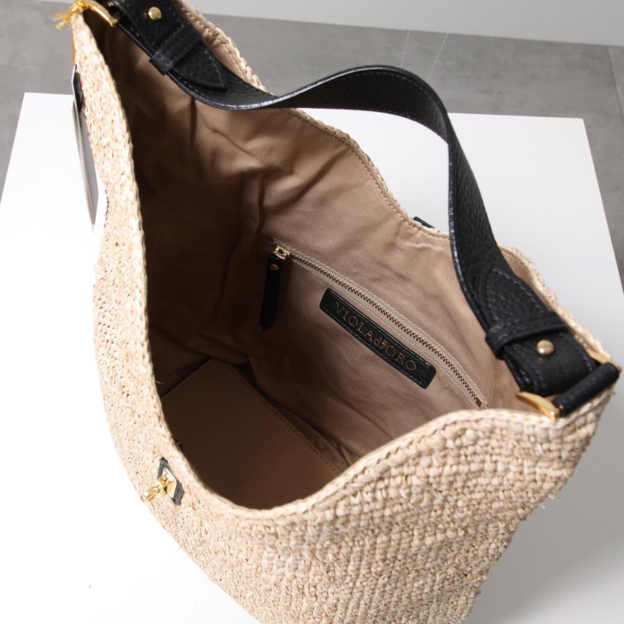 VIOLAd'ORO ヴィオラドーロ カゴバッグ SANDRO サンドロ V-8698